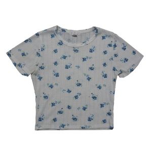 Ivy + Main floral baby tee